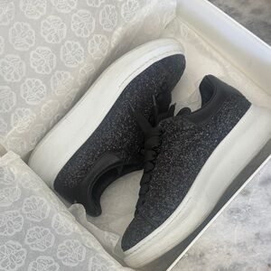 Alexander mcqueen galaxy glitter sneakers